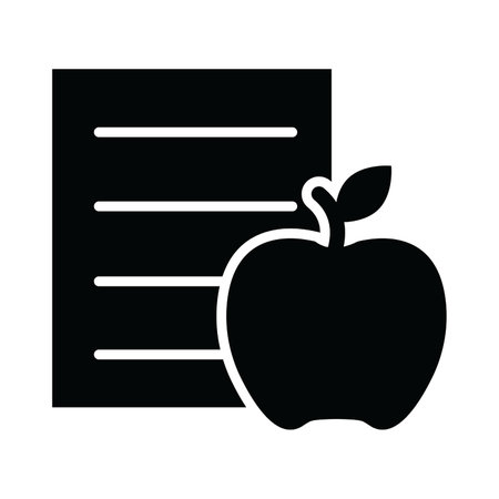 Dietary Food Vector Glyph Icon For Personal And Commercial Use.のイラスト素材