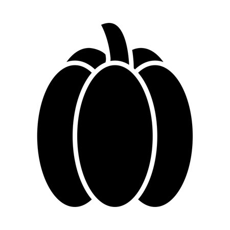 Capsicum Vector Glyph Icon For Personal And Commercial Use.のイラスト素材
