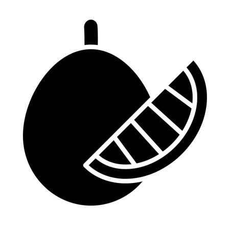 pomelo Vector Glyph Icon For Personal And Commercial Use.のイラスト素材