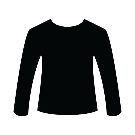 Sweater Vector Glyph Icon For Personal And Commercial Use.のイラスト素材