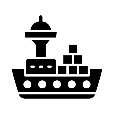 Distribution Vector Glyph Icon For Personal And Commercial Use.のイラスト素材