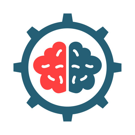 Stress Management Vector Glyph Two Color Icon For Personal And Commercial Use.のイラスト素材