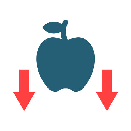 Gravity Glyph Two Color Icon For Personal And Commercial Use.のイラスト素材