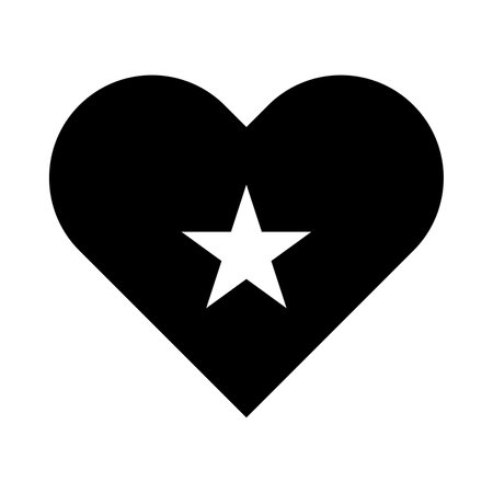 Favourite Vector Glyph Icon For Personal And Commercial Use.のイラスト素材