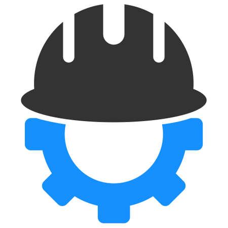 Engineering vector illustration. Flat illustration iconic design of engineering, isolated on a white background.のイラスト素材