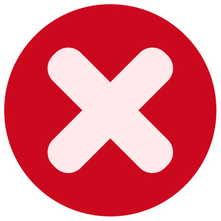 Cancel vector illustration. Flat illustration iconic design of cancel, isolated on a white background.のイラスト素材
