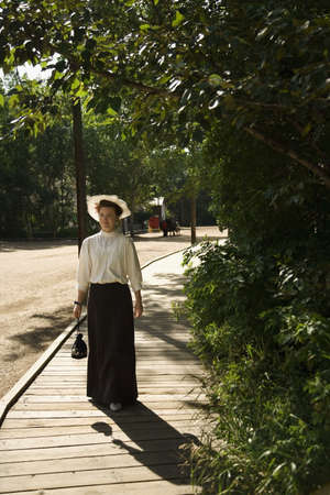 Woman in period costume Woman in period costume
