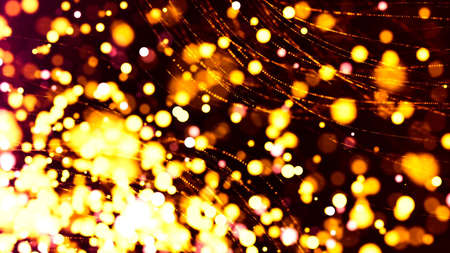Background with nice sparkling multicolor bokehの写真素材