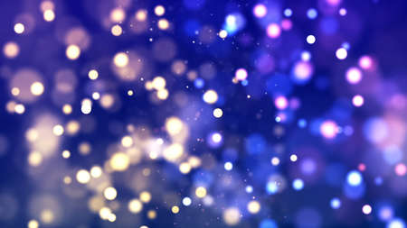 Background with nice glowing bokehの写真素材