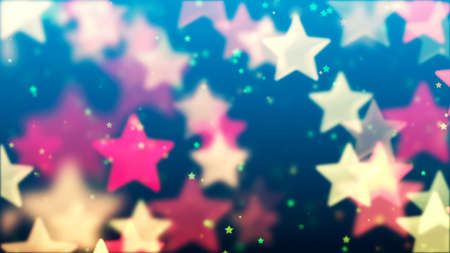Flying Stars, Abstract Background