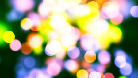 Background with nice multicolor bokehの写真素材