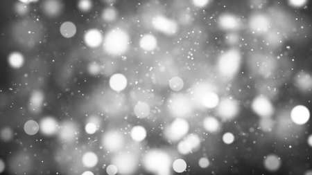 Background with nice black and white bokehの写真素材