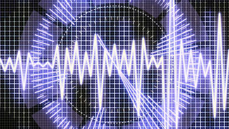 Audio equalizer background.の写真素材