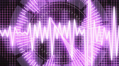 Audio equalizer background.の写真素材