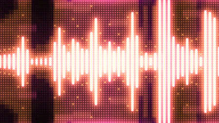 Audio equalizer background.の写真素材