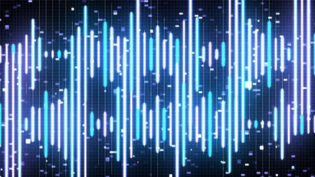 Audio equalizer background.