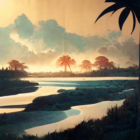 Colorful multicolored bright picture. Painted bright multicolored nature. Abstract colorful background.の写真素材