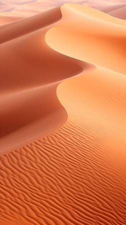 a close up of sand dunesの素材