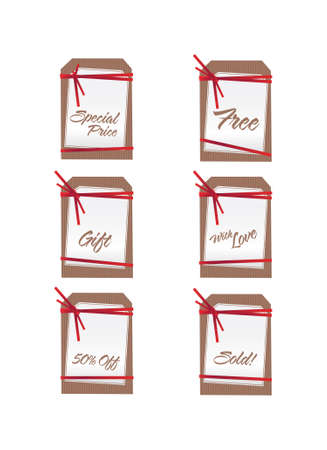 Sales Tags Icons Setのイラスト素材