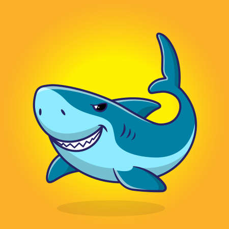 Blue Sharkのイラスト素材