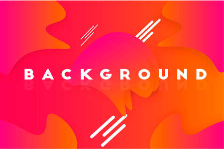 modern colorful background red and orange backgroundのイラスト素材
