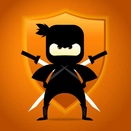 Ninja Warriorのイラスト素材