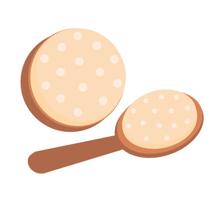 Concept Spa salon anti cellulite massager. This flat illustration concept is designed for use in web design and other digital applications, specifically for a spa salon. Vector illustration.のイラスト素材