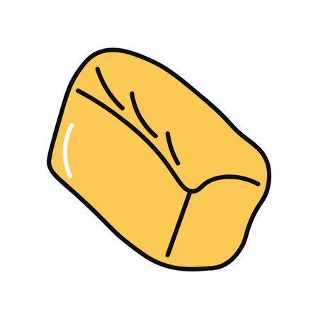 Baked good of food colorful set. This bakery-themed illustration showcase a delicious, mouthwatering loaf thats ready to be enjoyed. Vector illustration.のイラスト素材