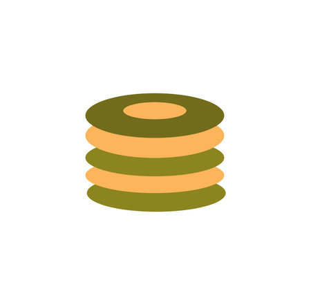 Casino element of colorful set. This captivating illustration boasts a stylish casino-themed design, showcasing a pile of gleaming coins against a pristine white backdrop. Vector illustration.のイラスト素材