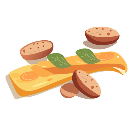 Paste of colorful set. The presentation of this lasagna illustration where careful design is combined with a whimsical cartoon design makes it a great addition to any project. Vector illustration.のイラスト素材