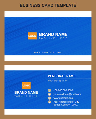 Modern Business Card Template for You.のイラスト素材