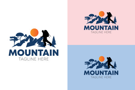 Mountain T-Shirt Design for You. It is Creative and Vector.のイラスト素材