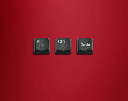 Word alt and control and delete Keyboard Keys, keyboard buttons with ideas.