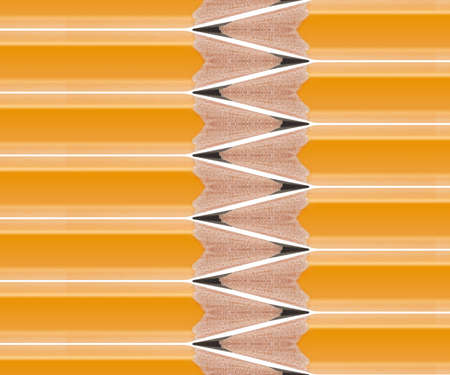 Set of Pencils on white background.の写真素材