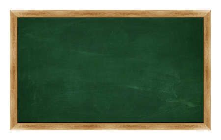 black Green chalk board . (with clipping work path)の写真素材