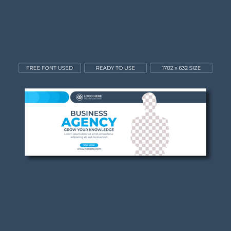 Creative and Modern Social media post template design. Corporate and business social media post banner.のイラスト素材