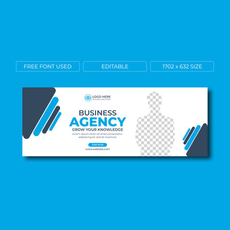 Creative and Modern Social media post template design. Corporate and business social media post banner.のイラスト素材
