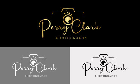 Camera photography logo icon vector templateのイラスト素材