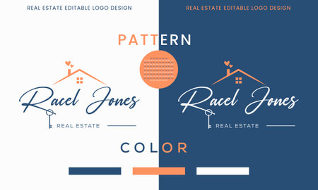 Building and Construction real estate logo design Vector templateのイラスト素材