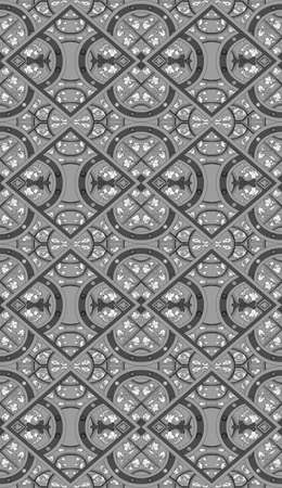 Geometric  Pattern For Textilesの写真素材