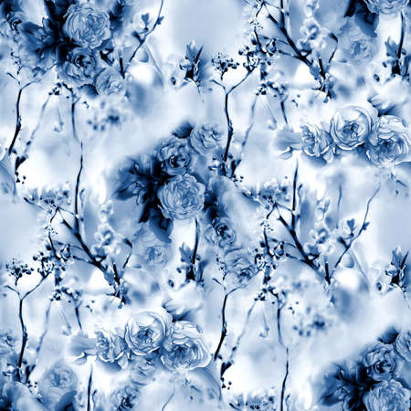 seamless floral patternの写真素材