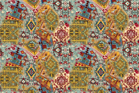 Abstract seamless pattern Marble colorful art backgroundの写真素材