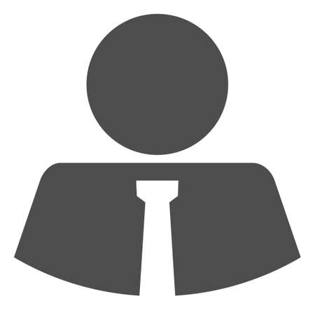 Mister icon on a white background. Isolated mister symbol with flat style.の写真素材