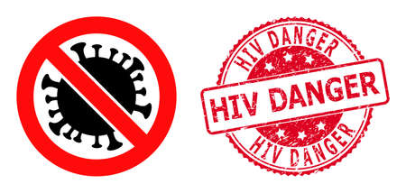 Stop coronavirus icon on a white background. Isolated stop coronavirus symbol with flat style.のイラスト素材