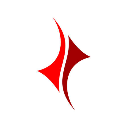 Loop abstract vector logoのイラスト素材