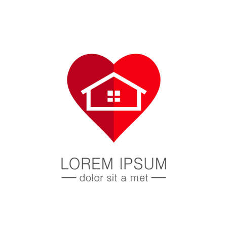 Love house symbolのイラスト素材