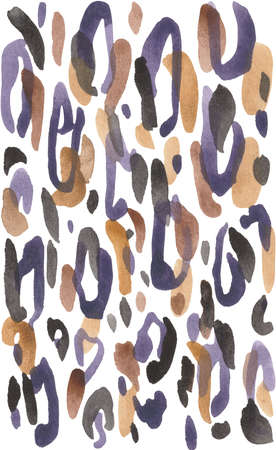 Abstract strokes background similar to leopard print and terrazzo at the same time are very artistic and creative, which will allow your design to be more recognizable.の写真素材