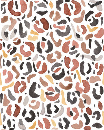 Abstract strokes background similar to leopard print and terrazzo at the same time are very artistic and creative, which will allow your design to be more recognizable.の写真素材