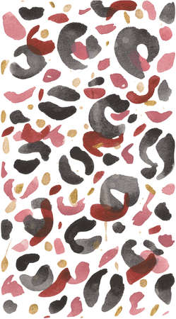 Abstract strokes background similar to leopard print and terrazzo at the same time are very artistic and creative, which will allow your design to be more recognizable.の写真素材