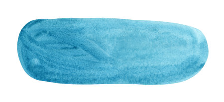 Abstract form in blue, suitable as a separate element or background. Hand drawn on a white background.の写真素材